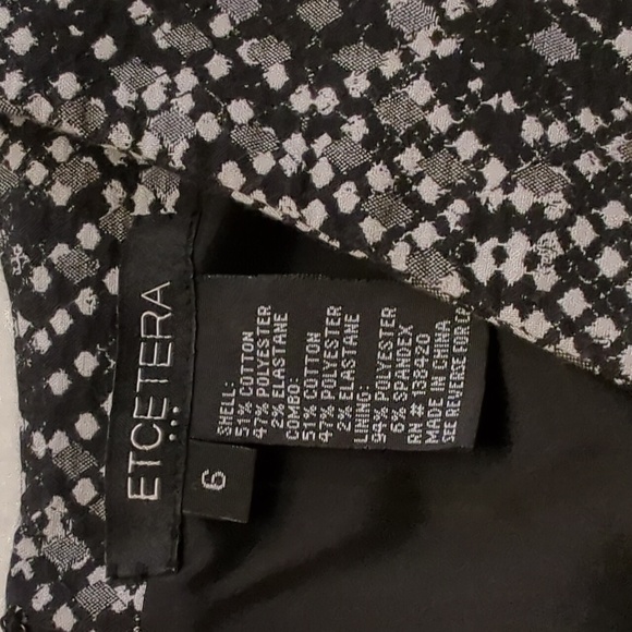 ETCETERA Sleeveless caviar dress digital snake print coordinating side panel 6 - Picture 8 of 12